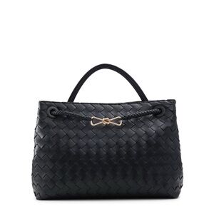 Black Woven Tote
